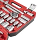 Набір інструментів 1/2" 38од (ET-6038SP) INTERTOOL (ET-9038) - зображення 7