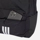 Рюкзак спортивный 27,4 л вмещает формат А4 Adidas Q3 Ess Bars3Rs Bp JX6497 Черный (4068811571108) - изображение 8