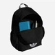 Рюкзак спортивный 21,1 л вмещает формат А4 Adidas Q3 Cl Backpack KQ6385 Черный (4069995572882) - изображение 9