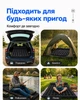 Туристичний килимок каремат надувний килим каримат матрац з подушкою водонепроникний матрас для кемпінгу карімат компактний швидке надування для туризму для відпочинку - зображення 6