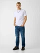 Футболка хлопковая длинная мужская Guess 875727561 2XL Белая (1159864742) - изображение 3