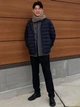 Куртка демисезонная мужская Uniqlo 270396732 2XL Синяя (1159865142) - изображение 4