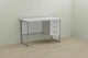 Компьютерный стол Ferrum-decor Гарри 75x140x70 серый ДСП Белое 32мм - изображение 1