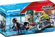 Конструктор Playmobil City Action Поліцейський мотоцикл: Кримінальне переслідування 70572 (4008789705723) - зображення 1