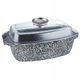 Гусятница Ofenbach NB 100517 5.5л алюминиевая с крышкой из литого алюминия и стекла для духовки и всех плит - изображение 1