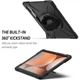 Чехол с ремешком Pirate King Case для Samsung Galaxy Tab S8 Ultra Black - изображение 3
