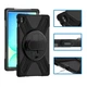 Чехол с ремешком Pirate King Case для Samsung Galaxy Tab S10 FE Plus Black - изображение 3