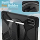 Чохол з ремінцем Pirate King Case для Xiaomi Redmi Pad 2 Black - зображення 6