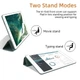 Чехол TriFold Smart Cover для Samsung Galaxy Tab A11 Plus Dark Green - изображение 8