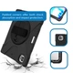 Чехол с ремешком Pirate King Case для Apple iPad Pro 12.9 (2018-2022) Black - изображение 6