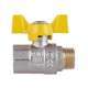 Кран шаровой для газа 1/2" ВН (DN15 PN40) бабочка SD607NG - изображение 2