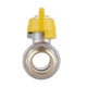 Кран шаровой для газа 1/2" ВН (DN15 PN40) бабочка SD607NG - изображение 4