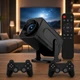 Проектор HCS350 PRO для переглядів фільмів, серіалів, ігор, з джойстиками та пультом ДК, Wi-Fi, Bluetooth, HDMI та USB підключення, Android 11, чорний - зображення 4