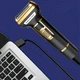 Аккумуляторный триммер-электробритва Sokany SK-LF-9942 3 в 1 с 7 насадками, USB-машинка для стрижки волос, бороды и усов (КК0477) - изображение 5