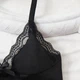 Женский кружевной пеньюар Enower, черный, размер 2XL-3XL - изображение 8