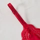 Женский кружевной пеньюар Enower, красный, размер 2XL-3XL - изображение 8