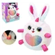 М'яка інтерактивна іграшка Зайчик My Little Pets 28 см плюшевий кролик з музикою та підсвічуванням повторює слова 1929-1 - изображение 1