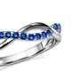 Кольцо серебряное фантазия с фианитами Silver Style 17 р. (10215.12 sku:2300103286843) - изображение 2