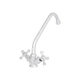 Змішувач для кухні Lidz Lamb 271F двохвентильний LDLAM271FCRM21889 Chrome - зображення 3