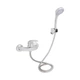 Змішувач для душу Lidz Mars 010 (з душовим гарнітуром) (k40) LDMAR010CRM34892 Chrome - зображення 1