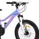 Велосипед детский Profi Balance BL-2002, алюминиевая рама, надувные резиновые колеса 20", 21 скорость, сиреневый - изображение 3