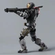 Коллекционная фигурка Emile-A239 Halo Reach 18 см – подвижная статуэтка Spartan Noble Team с Energy Sword и аксессуарами - изображение 7