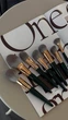 Набір пензлів oh_my_brush для обличчя (7 шт.), зелений - изображение 2