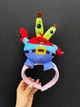 Трендовий обруч (обідок) з двома зажимами “Mr. Krabs Cute Band” - зображення 1