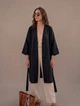 Пляжна накидка-кімоно Honey Fashion Accessories One Size чорний (50к035) - изображение 1