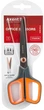 Ножницы Axent Titanium Lite 19 см, серо-оранжевые с титановым покрытием (6306-06-A) - изображение 3