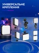 Накамерне світло RGB LED відеосвітло підсвітка для фото та відеозйомки світлодіодна лампа для камери телефону блогера TikTok YouTube стрімінгу контенту акумуляторна з регулюванням яскравості колірної температури Type-C 2000 мА·год DKWAY D12S - зображення 7