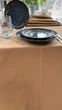 Скатертина водо відштовхуюча, темно-бежева 260/170 - изображение 2