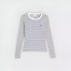 Жіночий лонгслів Levi's (199454022321) Hayes Long Sleeve T-shirt XL білий з чорним - зображення 5