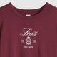 Женская футболка Levi's (199105724529) Graphic Rickie Tee XL бордовая - изображение 5