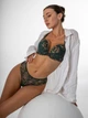 Комплект Lise Marie (Бюстгальтер Пуш Ап и Трусики Стринг) Tiara 2188 Изумрудный 70В/S - изображение 3