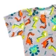 Боді Dexter`s-човник короткий рукав dinosiki 68 см - зображення 2