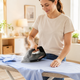 Утюг RAF ELECTRIC STEAM IRON R.1388 / Паровой утюг беспроводной + зарядная база, 2400 Вт / Утюг с керамическим покрытием - изображение 2