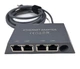 Адаптер сетевой Ethernet RZ-0198 для Starlink Mini спутниковой системы, 4-портовый гигабитный сетевой разветвитель (19400) - изображение 1