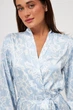 Халат жіночий шовковий літній BARWA garments 0395 L Небесно-блакитний (2110003953857) - изображение 7