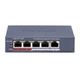 Коммутатор 5 портов неуправляемый Hikvision DS-3E0105P-E/M(C) POE - изображение 1