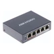 Коммутатор 5 портов управляемый Hikvision DS-3E1105P-EI/V2 POE - изображение 2