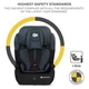 Автокресло Kinderkraft Comfort Up i-Size черно-серый (KCCOUP02BLK0000) - изображение 8