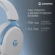 Гарнітура GamePro Asgard Skadi White (HSW191WB) - зображення 8