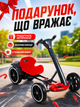 Детский электромобиль-карт 390 Вт с пультом Bluetooth музыкой и EVA-колесами до 30 кг красный (49676094) - изображение 7