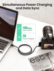 Кабель UGREEN USB 2.0 A Male to Mini 5 Pin Male Cable 3m (Black) - зображення 5