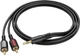 Аудіокабель BOROFONE BL11 3.5mm male to double lotus RCA, PVC, 1,5m, Black (6974443382204) - зображення 5