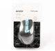 Миша бездротова A4Tech Fstyler FG30 (Blue), USB, колір чорний+блакитний - зображення 6