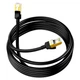 Патч-корд Hoco US02, 3.0 м., Черный - 315986 - изображение 1
