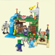 Конструктор Minecraft SJ81005 База на водопаде 4в1 310 деталей Майнкрафт MineWorld My World - изображение 1