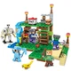 Конструктор Minecraft SJ82007 Битва на скале 231 деталей Майнкрафт MineWorld My World - изображение 1